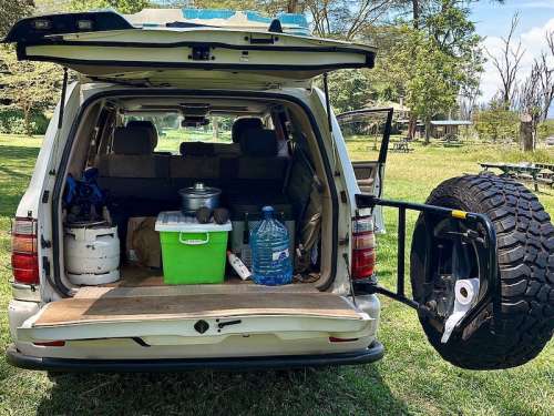 full equipped camping gear 