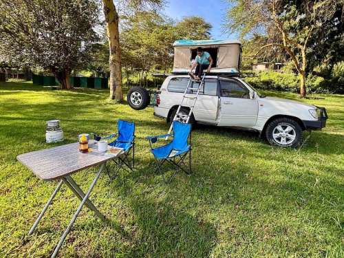 camping in Uganda's national parks 